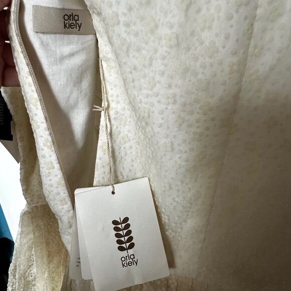 NWT Orla Kiely Spring 2014 Beaded Dress US10 - Picture 8 of 12